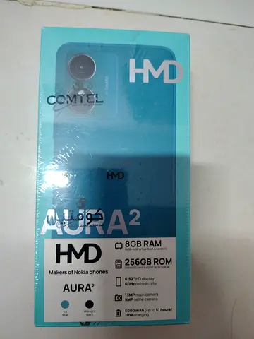 Brand new sealed HMD AURA 2 (8GB RAM, 256GB)