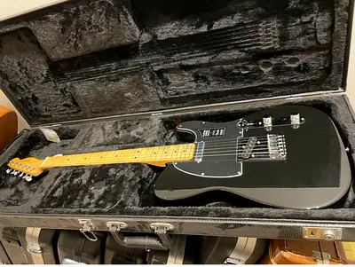 Fender Player Series Telecaster with Fender hard travel case.  AED3,000