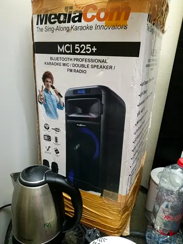 MediaCom MCI 525+ Bluetooth Karaoke Speaker - Good Working Condition