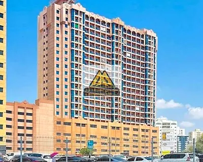 استوديو للإيجار في Al Nuaimiya Towers C بمطبخ أمريكي وبلكونة اطلاله رائعه وبسعر مناسب جدا