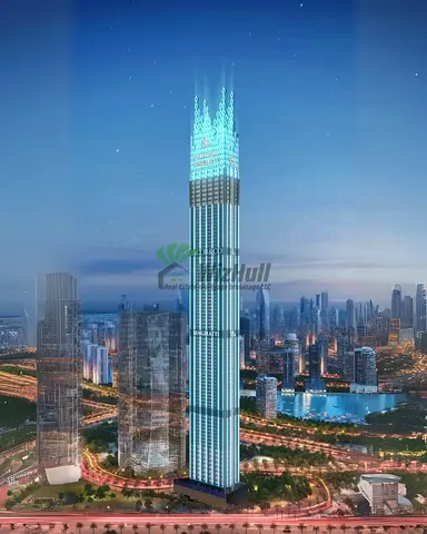 برج بن غاطي ريزيدنسز | من غرفتين إلى 7 غرف نوم سكاي مانشنز في الخليج التجاري دبي