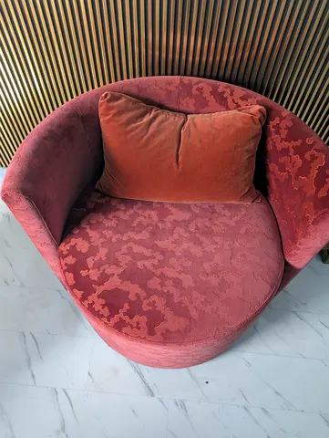 Italian Uno Contract brand Round Sofa with cushion