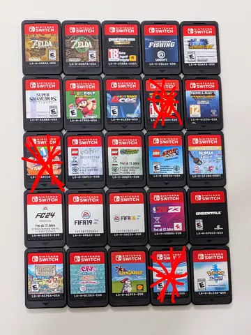 Nintendo switch games Mario,fifa, fc24, pokemon,sports, Lego , Minecraft,harry Potter