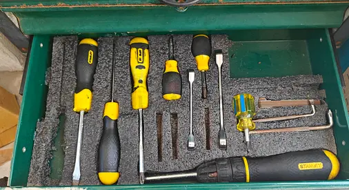 Aviation tools trolley set