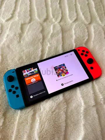 Nintendo Switch console with Neon Joy-Con - Perfect working condition