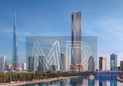 شقة بغرفتي نوم | بايز 102 بيزنس باي | إطلالات على وسط المدينة والقناة | مفروشة