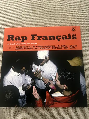Vinyl “Rap Francais” volume 2