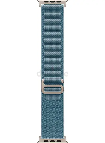 Apple Watch Ultra 3 GPS + Cellular 49mm Natural Titanium Case With Light Blue Alpine Loop