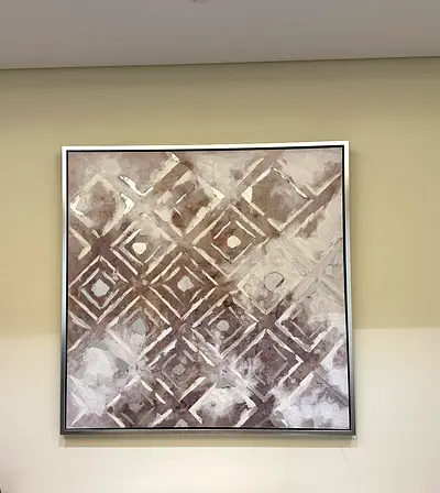 Framed wall canva painting