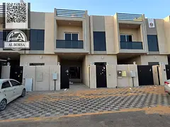 For rent a villa in Al Helio 2 in Ajman, 3 master bedrooms, a majlis, a hall, a maid's room, and