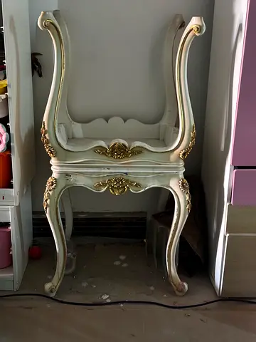 Vintage French Style Side Tables / Nightstands – Set of 2