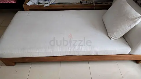 Ikea Single Bed Free Mattress, Cushions with Wheels