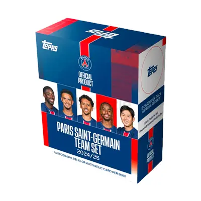 Topps Paris Saint-Germain 2024/25 Team Set - Sealed Box