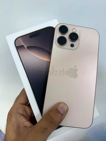 iPhone 16 Pro Max 256GB - Desert, Excellent Condition with Box