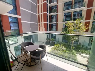 12 Cheques | Celestia | Furnished | 430Sqft | Garden View