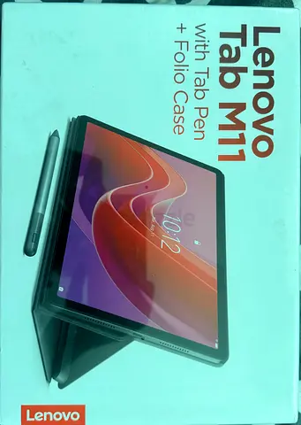 Lenovo Tab M11 with Tab Pen and Folio Case - New
