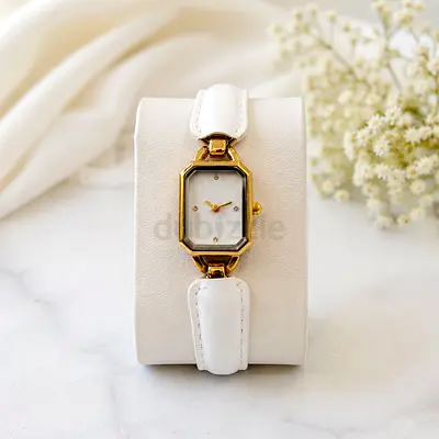 Elegant White  Gold Women’s Wrist Watch – Like New