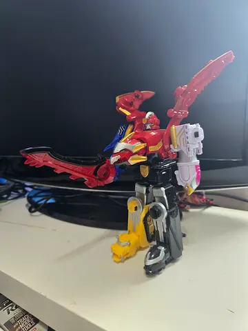 Power Rangers Megazord / Dino Thunder combined toy - used