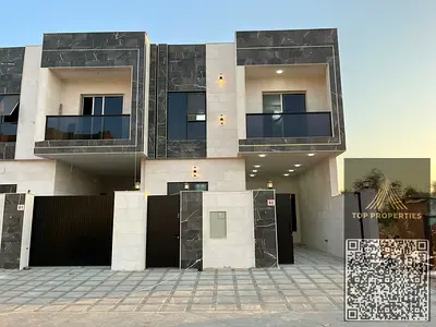 For sale: Townhouse with stone facade in Al-Haliyo, luxurious finishing, fees included. Built-up ar