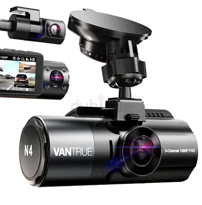 Vantrue N4 3 Channel Dash Cam, 4K+1080P