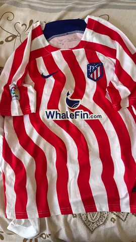 Atletico Madrid 2022 home shirt kids