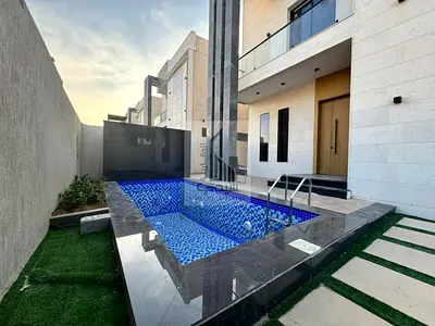 Modern villa in Al Bahia with private pool - parking for 5 cars - registration fees included