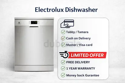 Electrolux 13 Place Settings Freestanding Dishwasher ESF5513LOX | Inverter Motor