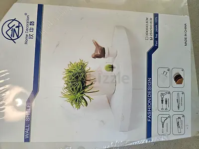 White Floating Wall Shelf - New in Pack, Modern Decorative Shelf