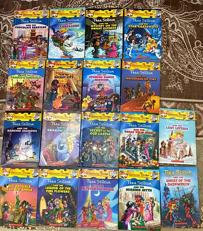 Thea Stilton / Geronimo Stilton / Diary of a Wimpy Kid Kids Books - Mixed Titles