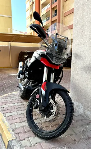 2023, Aprilia Tuareg 660, 2100 kms only. Peach condition.