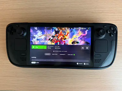 Steam Deck OLED 1TB w/ Anti Glare - Mint Condition - 100% battery health