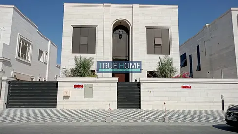 Modern 5BR Villa with Garden | Premium Stone Finish | Al Hoshi