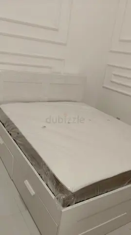 Ikea bremenes bed with mattress king size