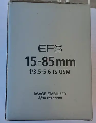 Canon EF-S 15-85mm f/3.5-5.6 IS USM Lens (boxed) Unused