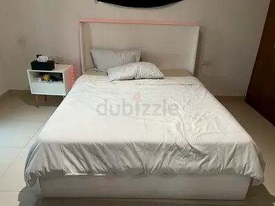 Bed plus night stand