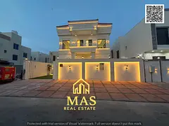 🏰 Luxury Classic Stone-Facade Villa for Sale in Al Amera – Ajman | Premium Finish &amp; Prime L