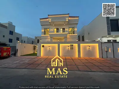 🏰 Luxury Classic Stone-Facade Villa for Sale in Al Amera – Ajman | Premium Finish & Prime Location