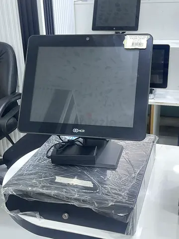 Used NCR POS Touchscreen Terminal with Cash Drawer and Receipt Printer