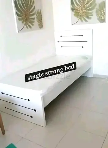 Luxury Modern Single Size Bed With Mattress Available For Sale
