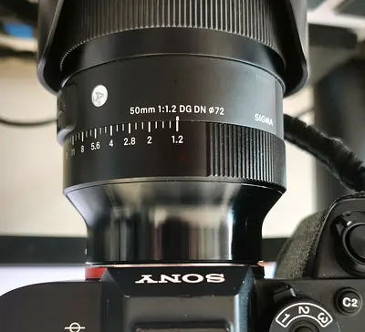 Sigma 50 mm F 1.2 Art for Sony