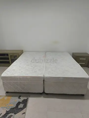 Two Single Beds with Medical Mattresses