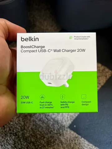 Belkin BoostCharge 20W USB-C Wall Charger - Brand New in Box