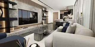 Studio | Samana Skyros Arjan | Private Pool Balcony | Downtown &amp; Pool View
