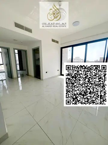 Two bedrooms and a living room for rent in Rawda 3, near Ammar Street. Two bathrooms and a balcony.