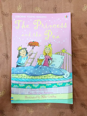 The Pricess and the Pea book with Illustration