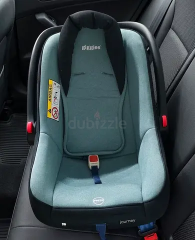 Giggles Journey Infant Car Seat - Light Teal, Good Condition