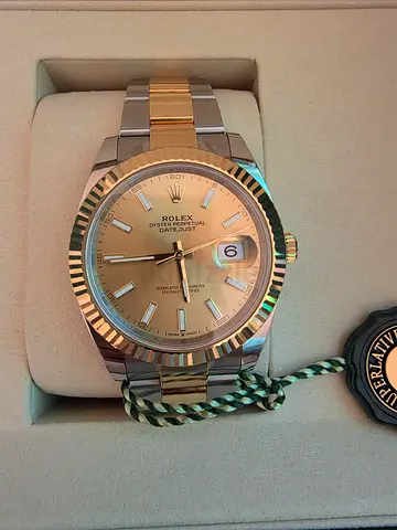 Rolex Datejust Two-Tone Oyster Perpetual 41mm with Box