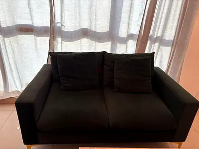 Two seater Home centre sofa - very good condition (Green color)