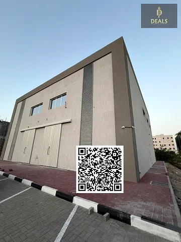 مستودعات جديدة مع ميزانين للإيجار في Al Jurf Industrial Area 1 | أول ساكن | مساحة 8,243 قدم مربع