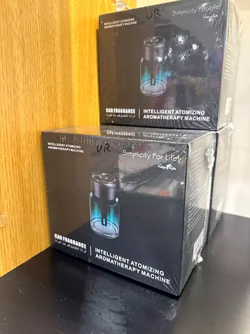 Car fragrance diffuser with delivery